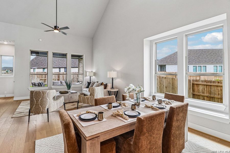 Furnished interior view inside a new home in Homestead, Schertz (Image 10).