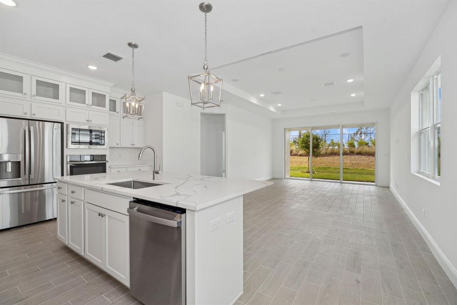 Kitchen and Great Room