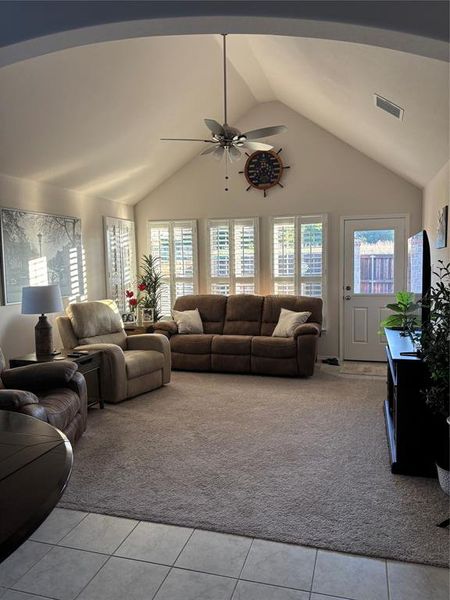 Furnished interior view inside a new home in Chisholm Hills, Cleburne (Image 32).