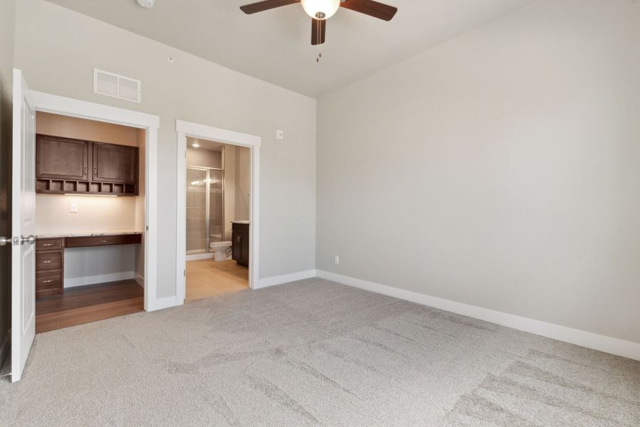 Spacious, unfurnished interior of a new home in The Lakes at Centerra, Loveland (Image 9). Spacious, unfurnished interior of a new home in The Lakes at Centerra, Loveland (Image 9).