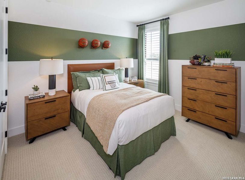 Furnished interior view inside a new home in Alsatian Oaks, Castroville (Image 13).