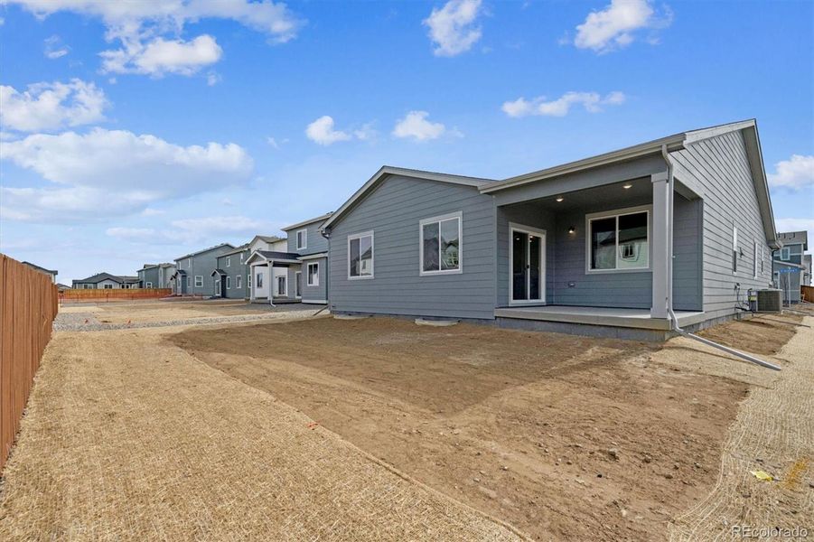 Exterior details and patio area of a home in Farmlore, Brighton (Image 15).