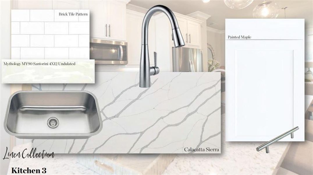 Sample of building materials used in homes in Market Square at Sawnee Village, Cumming (Image 25).