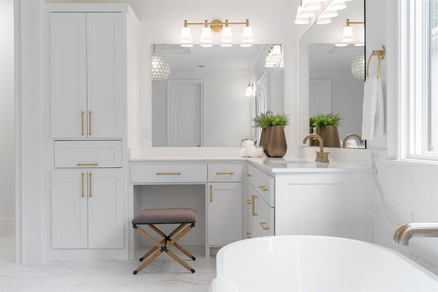 Furnished interior view inside a new home in , University Park (Image 30).