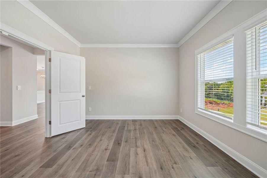 Spacious, unfurnished interior of a new home in River Pointe, Monroe (Image 43).