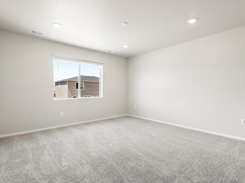 Spacious, unfurnished interior of a new home in Poudre Heights: The Alpine Collection, Windsor (Image 35).