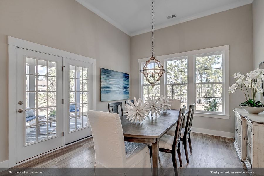 Furnished interior view inside a new home in Arcadia, Myrtle Beach (Image 6).