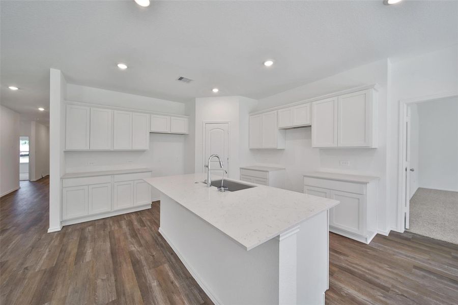 Furnished interior view inside a new home in Williams Reserve East, Conroe (Image 8).