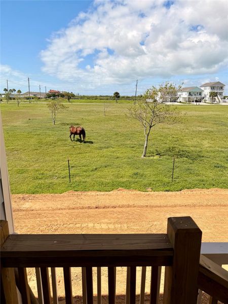 Exterior details and patio area of a home in , Galveston (Image 18).