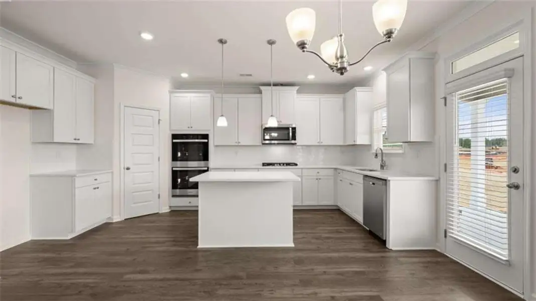 Furnished interior view inside a new home in The Gates at Pates Creek, Hampton (Image 4).