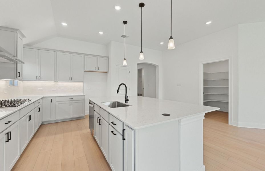 Furnished interior view inside a new home in Crescent Bluff, Georgetown (Image 13).