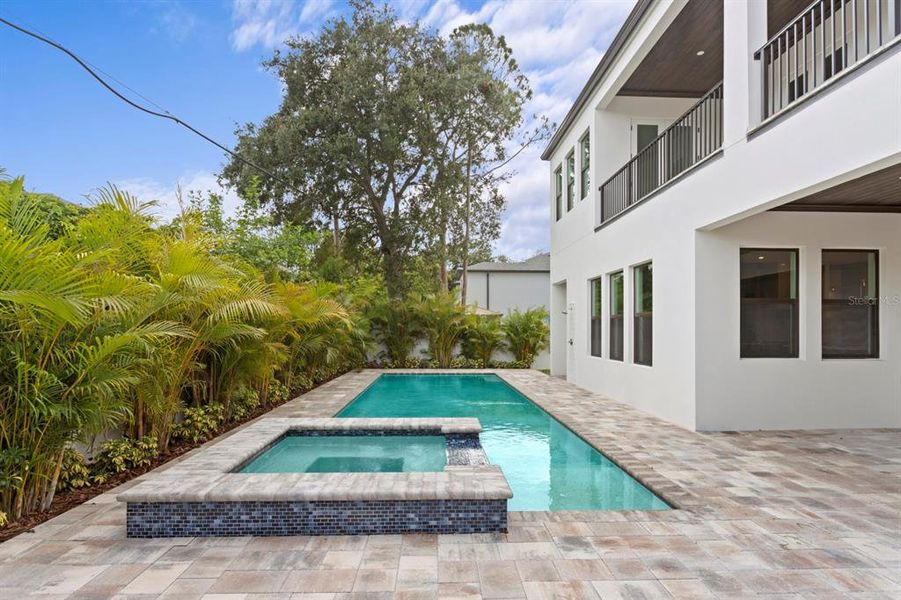 Front exterior of a new home in , Tampa, FL, highlighting curb appeal (Image 2). Front exterior of a new home in , Tampa, FL, highlighting curb appeal (Image 2).