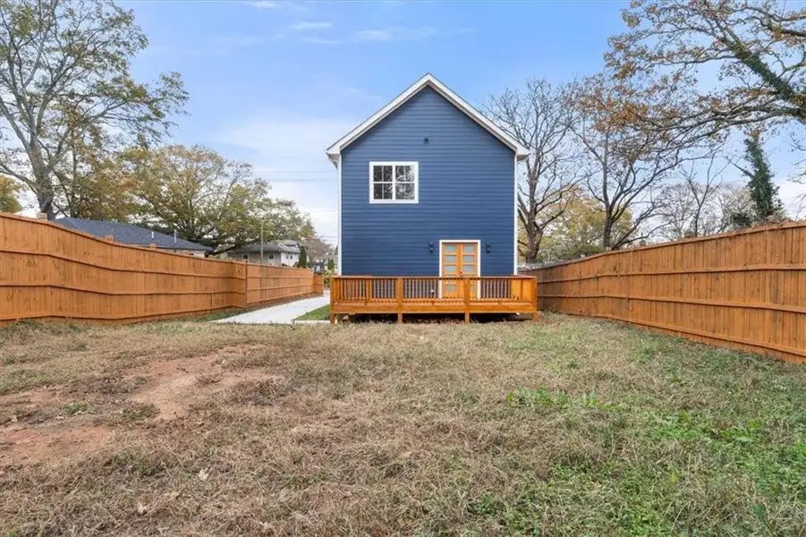 Front exterior of a new home in , Atlanta, GA, highlighting curb appeal (Image 1). Front exterior of a new home in , Atlanta, GA, highlighting curb appeal (Image 1).