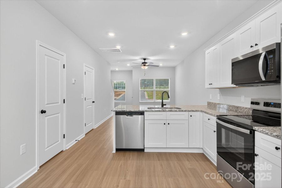 Furnished interior view inside a new home in Rhyne Court, Gastonia (Image 17).