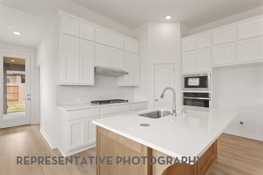 Furnished interior view inside a new home in Gateway Village - The Reserve, Denison (Image 11). Furnished interior view inside a new home in Gateway Village - The Reserve, Denison (Image 11).