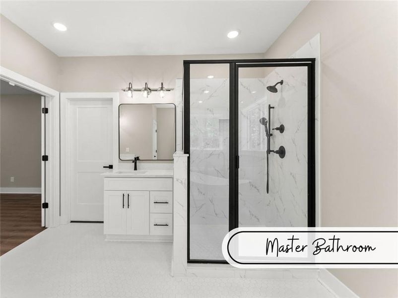 Furnished interior view inside a new home in , Cleveland (Image 7).