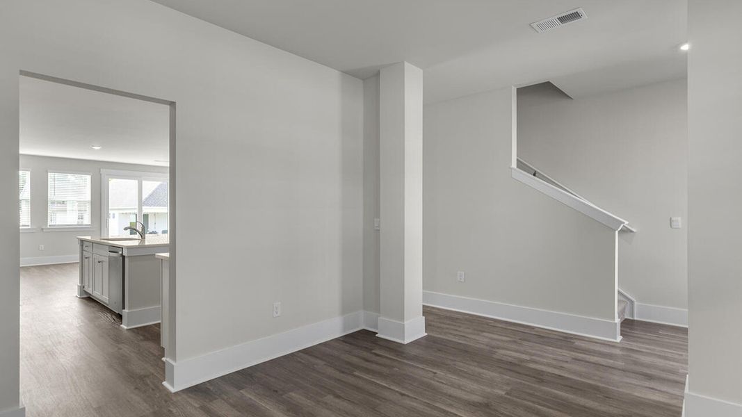 Spacious, unfurnished interior of a new home in Surfside Landing, Hubert (Image 21).
