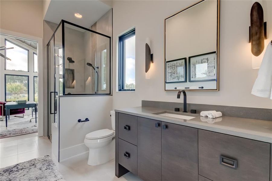 Furnished interior view inside a new home in , Tampa (Image 62). Furnished interior view inside a new home in , Tampa (Image 62).