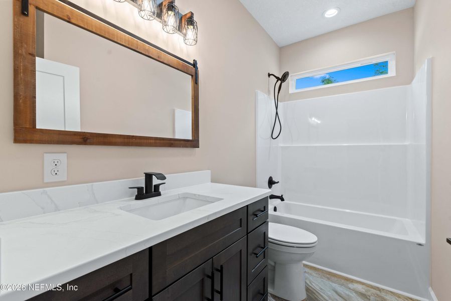 Furnished interior view inside a new home in , Glen St. Mary (Image 11).