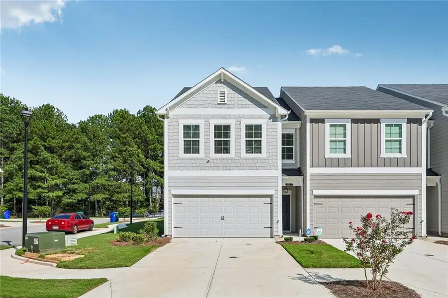 Front exterior of a new home in , Decatur, GA, highlighting curb appeal (Image 24).