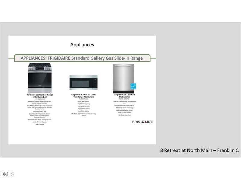 Sample of building materials used in homes in Retreat at North Main, Lillington (Image 25).