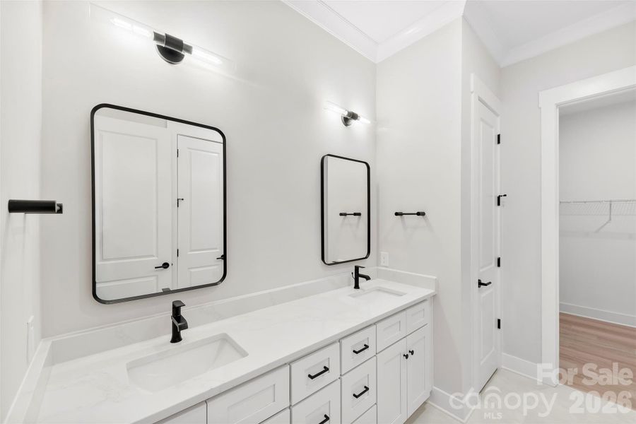 Furnished interior view inside a new home in , Troutman (Image 8).