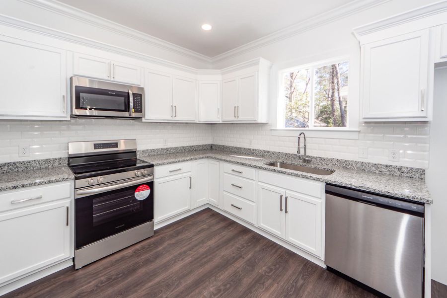 Furnished interior view inside a new home in , Summerville (Image 6). Furnished interior view inside a new home in , Summerville (Image 6).