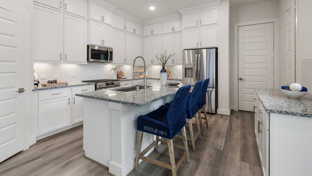 Furnished interior view inside a new home in Shady Acres, Houston (Image 13).