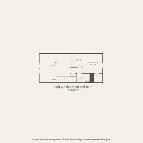 2D floor plan layout for the Mainstay Grand by Del Webb in Del Webb Lakehaven, Clermont, FL (Image 4).