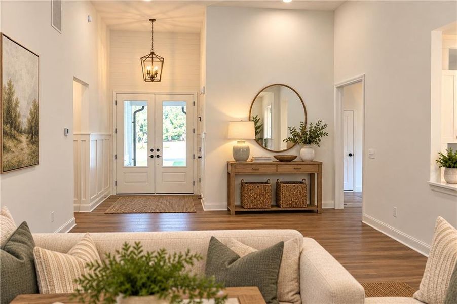 Furnished interior view inside a new home in , Villa Rica (Image 6).