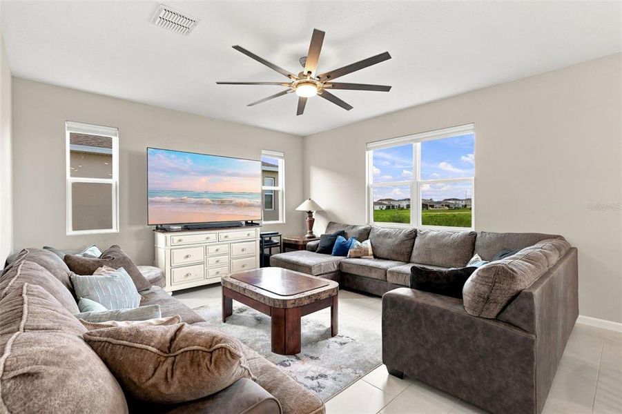 Furnished interior view inside a new home in Seasons at Eden Hills, Lake Alfred (Image 8). Furnished interior view inside a new home in Seasons at Eden Hills, Lake Alfred (Image 8).