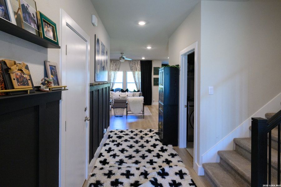 Furnished interior view inside a new home in Brookstone Creek, San Antonio (Image 10). Furnished interior view inside a new home in Brookstone Creek, San Antonio (Image 10).