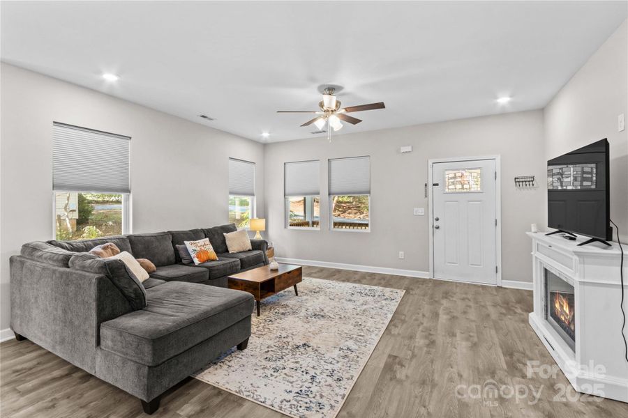 Furnished interior view inside a new home in , Statesville (Image 3).