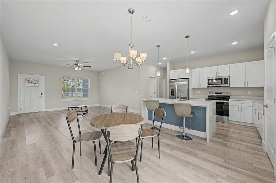 Furnished interior view inside a new home in , Ocala (Image 9). Furnished interior view inside a new home in , Ocala (Image 9).