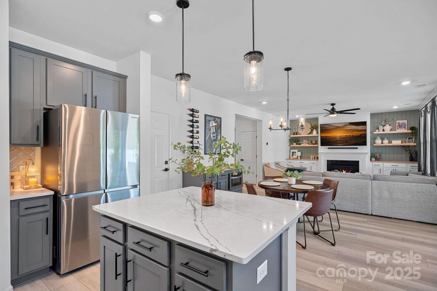 Furnished interior view inside a new home in , Huntersville (Image 15). Furnished interior view inside a new home in , Huntersville (Image 15).