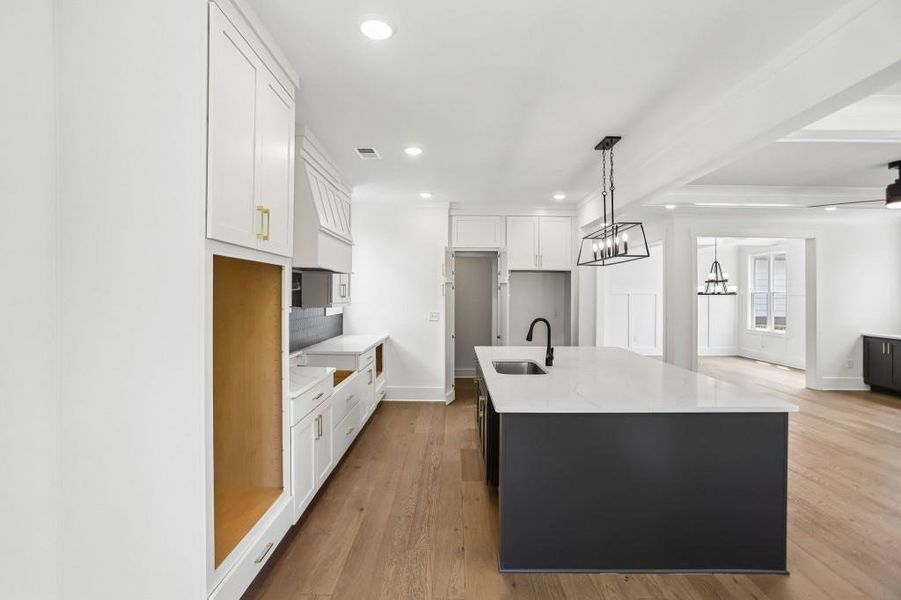 Furnished interior view inside a new home in , Marietta (Image 19).