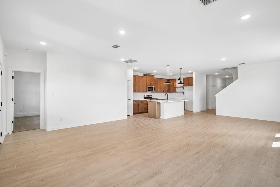 Open living area