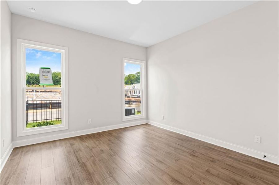 Spacious, unfurnished interior of a new home in Promenade at Sawnee Village, Cumming (Image 21).