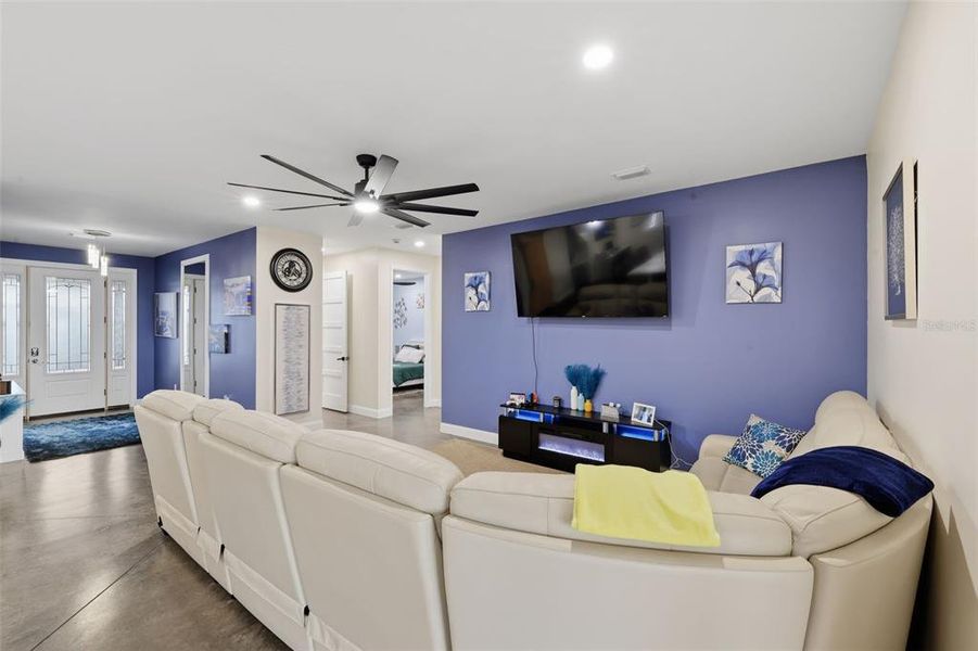 Furnished interior view inside a new home in , Dade City (Image 7).