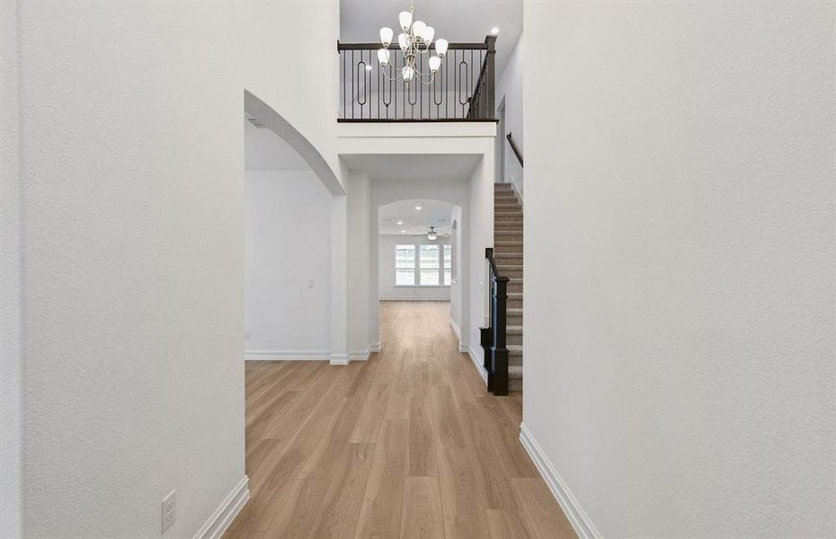 Welcoming entry *real home pictured