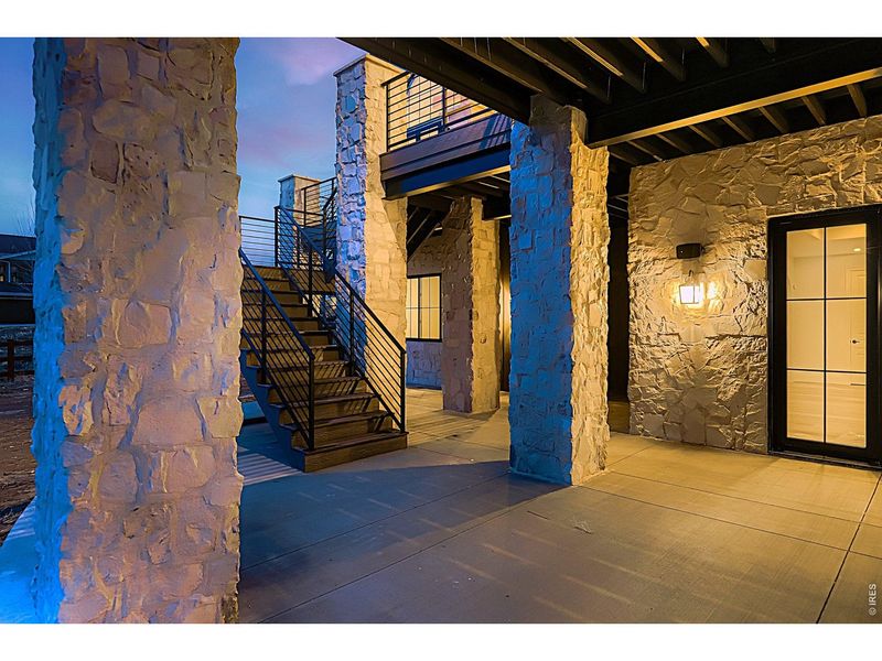 Exterior details and patio area of a home in , Greeley (Image 27).