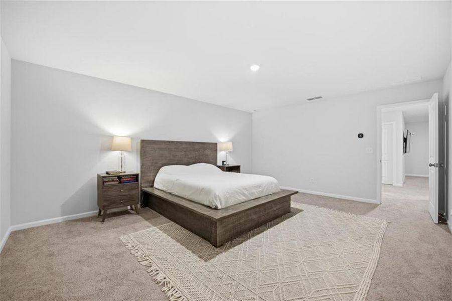 Furnished interior view inside a new home in Kingsley Creek, Lithonia (Image 26). Furnished interior view inside a new home in Kingsley Creek, Lithonia (Image 26).