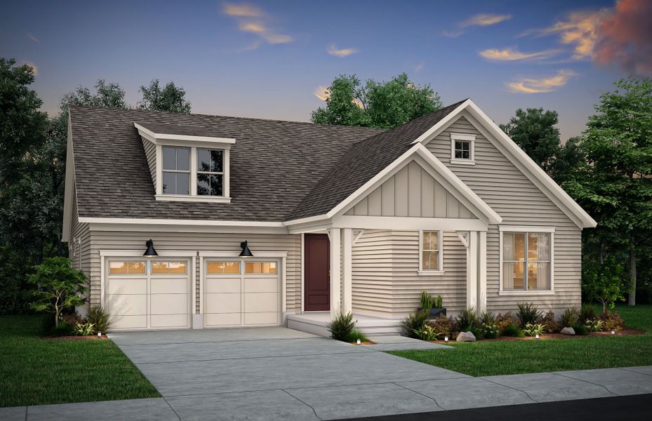 Representative exterior photo of a completed home built from the Bridgestone by Pulte Homes in Heartwood, Richmond Hill, GA (Image 8).