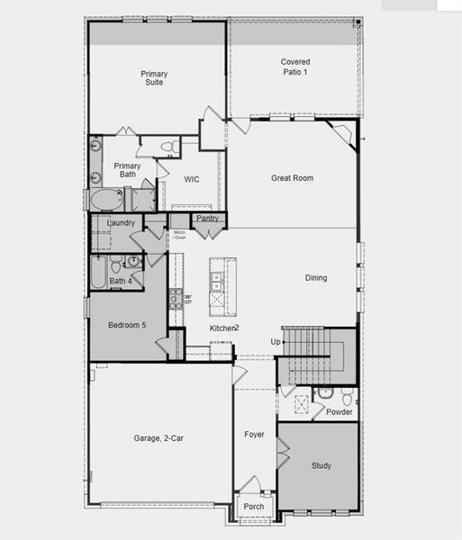 Structural options added include: open stairs, first floor guest suite, extended primary suite and covered outdoor living, tub and shower in primary bath, study, media room. Structural options added include: open stairs, first floor guest suite, extended primary suite and covered outdoor living, tub and shower in primary bath, study, media room.