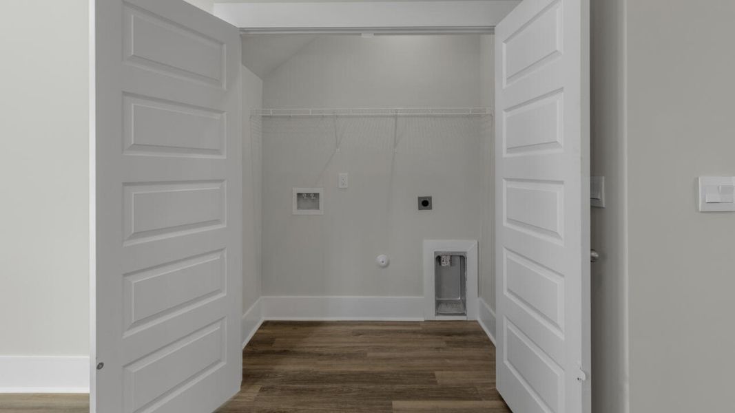 Spacious, unfurnished interior of a new home in Indigo Preserve Townhomes, Leland (Image 22).