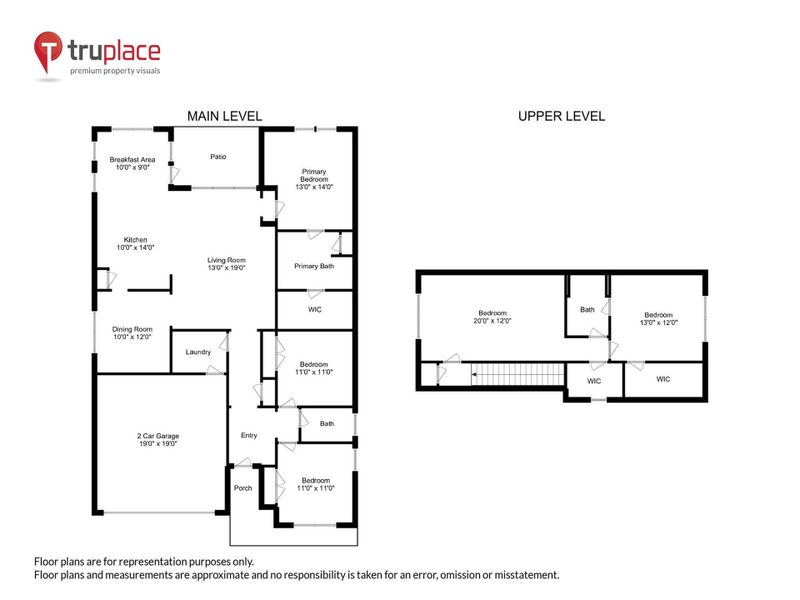2D floor plan layout of this home in Saint John's Lake: Arbor Collection, Johns Island, SC (Image 4).
