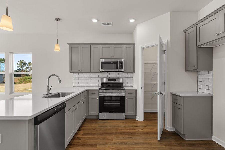 Furnished interior view inside a new home in Tucker Ridge, Pendleton (Image 6).