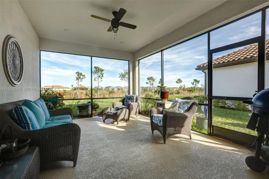 Exterior details and patio area of a home in , Port St. Lucie (Image 21). Exterior details and patio area of a home in , Port St. Lucie (Image 21).