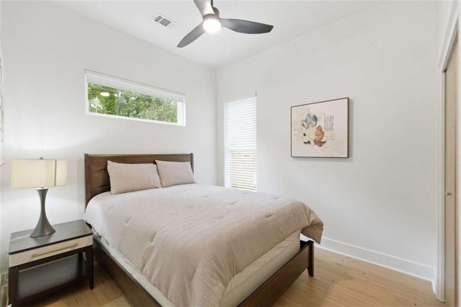 Furnished interior view inside a new home in , Atlanta (Image 49).