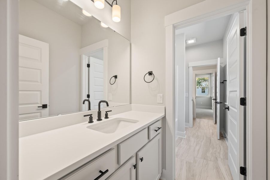 Furnished interior view inside a new home in Meggett Homes, Meggett (Image 9).